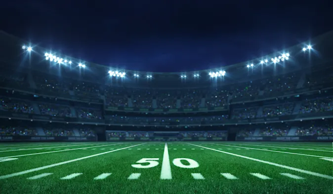 Why did the football quit playing in the Super Bowl?