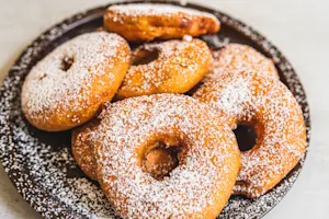Crispy Apple Fritter Rings