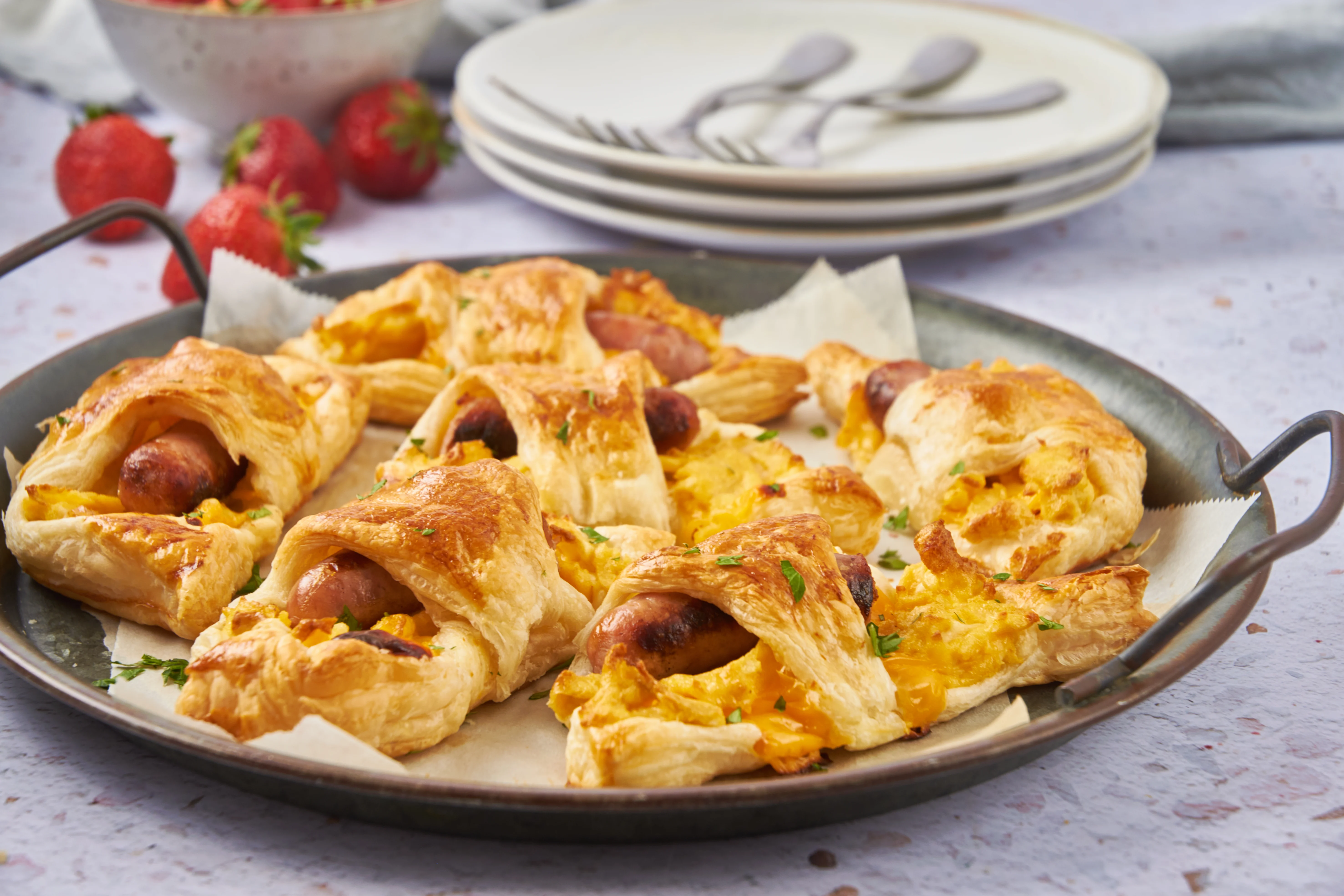 Crack-of-Dawn Crescent Wraps | Cooking Professionally