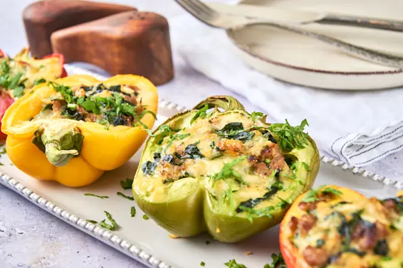 Stuffed Breakfast Peppers - 110