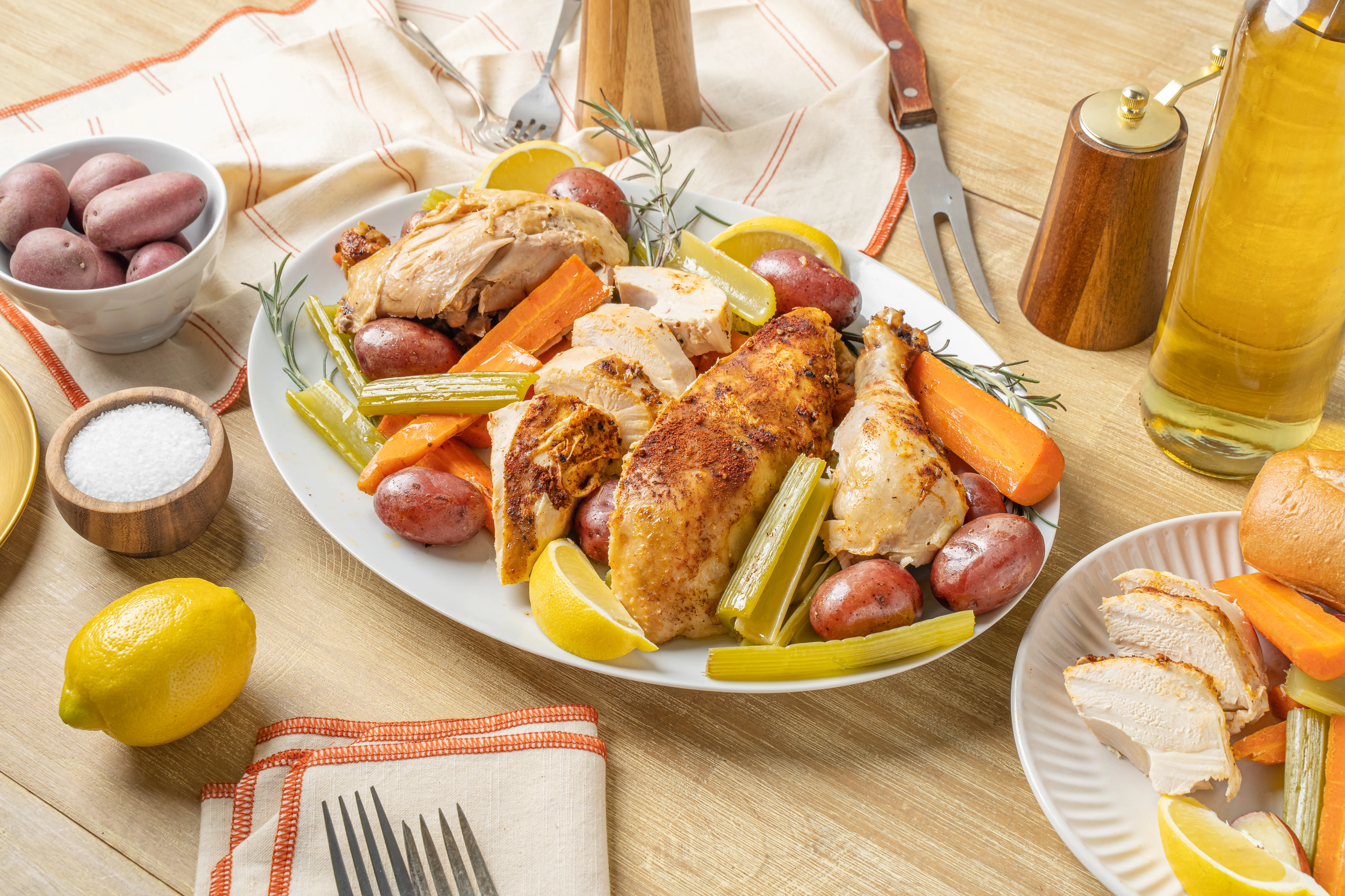 Slow-Roasted Chicken & Vegetables | Command Cooking