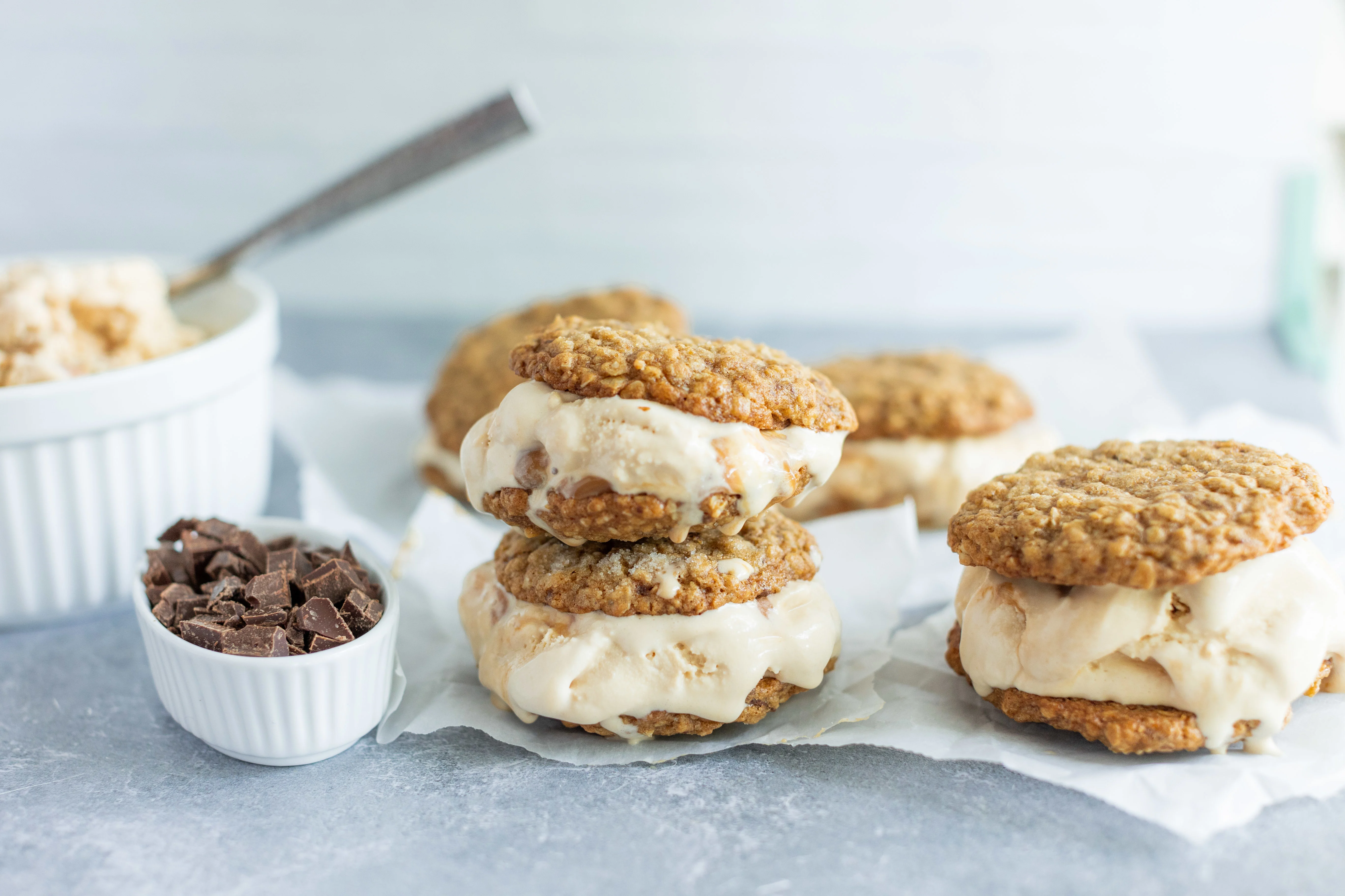 Ultimate 4th of July Cookie Sandwich | Cooking Professionally