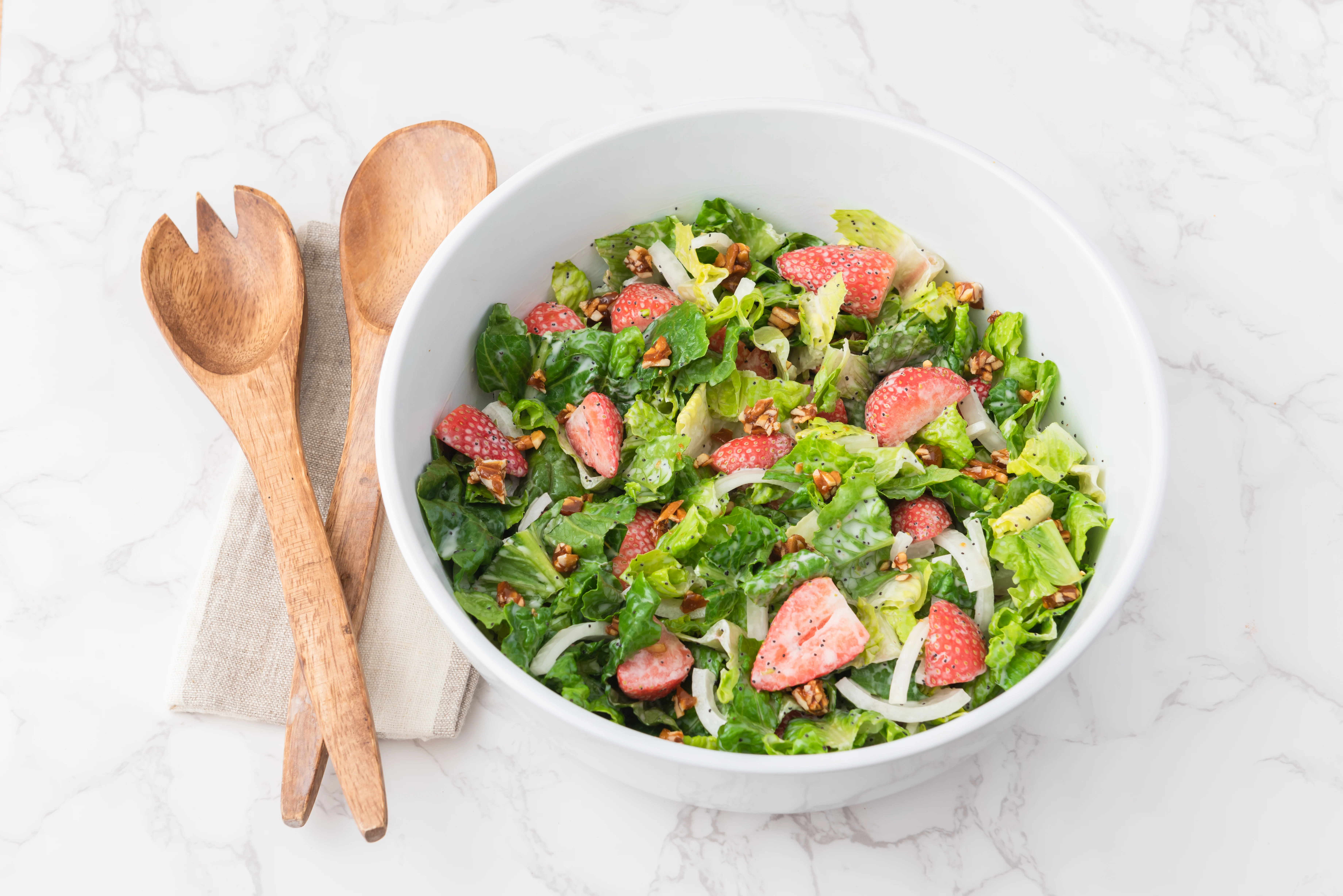 Strawberry Poppy Seed Salad | Cooking Professionally