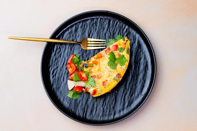 Slow and easy omelette-3