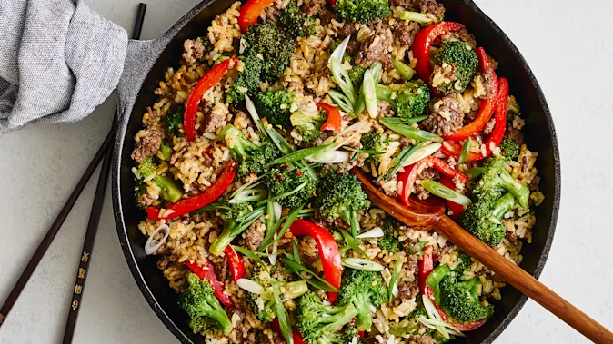 Fast Beef & Broccoli