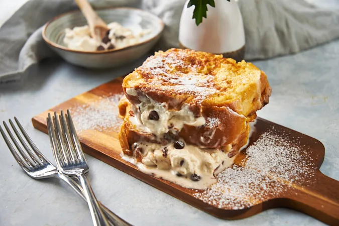 Holy Cannoli French Toast
