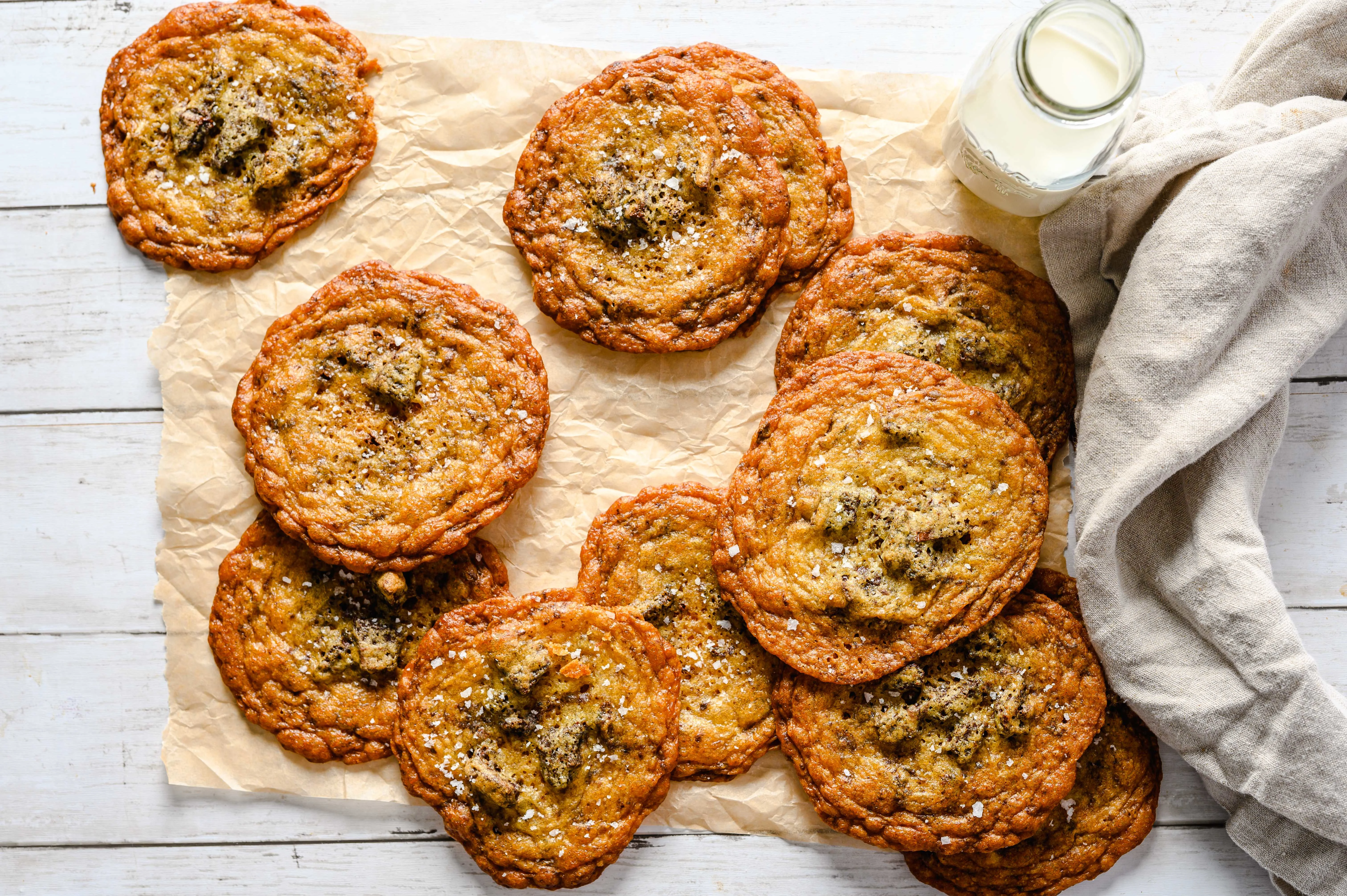 Crispy Chocolate Chip Cookies | Cooking Professionally