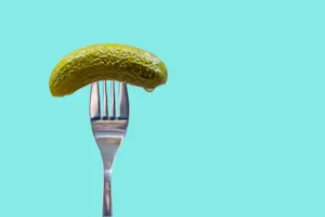 Why was the pickle self-conscious? image