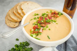 Sinful Cheddar Soup