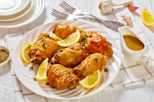 Lemon Garlic Chicken Thighs