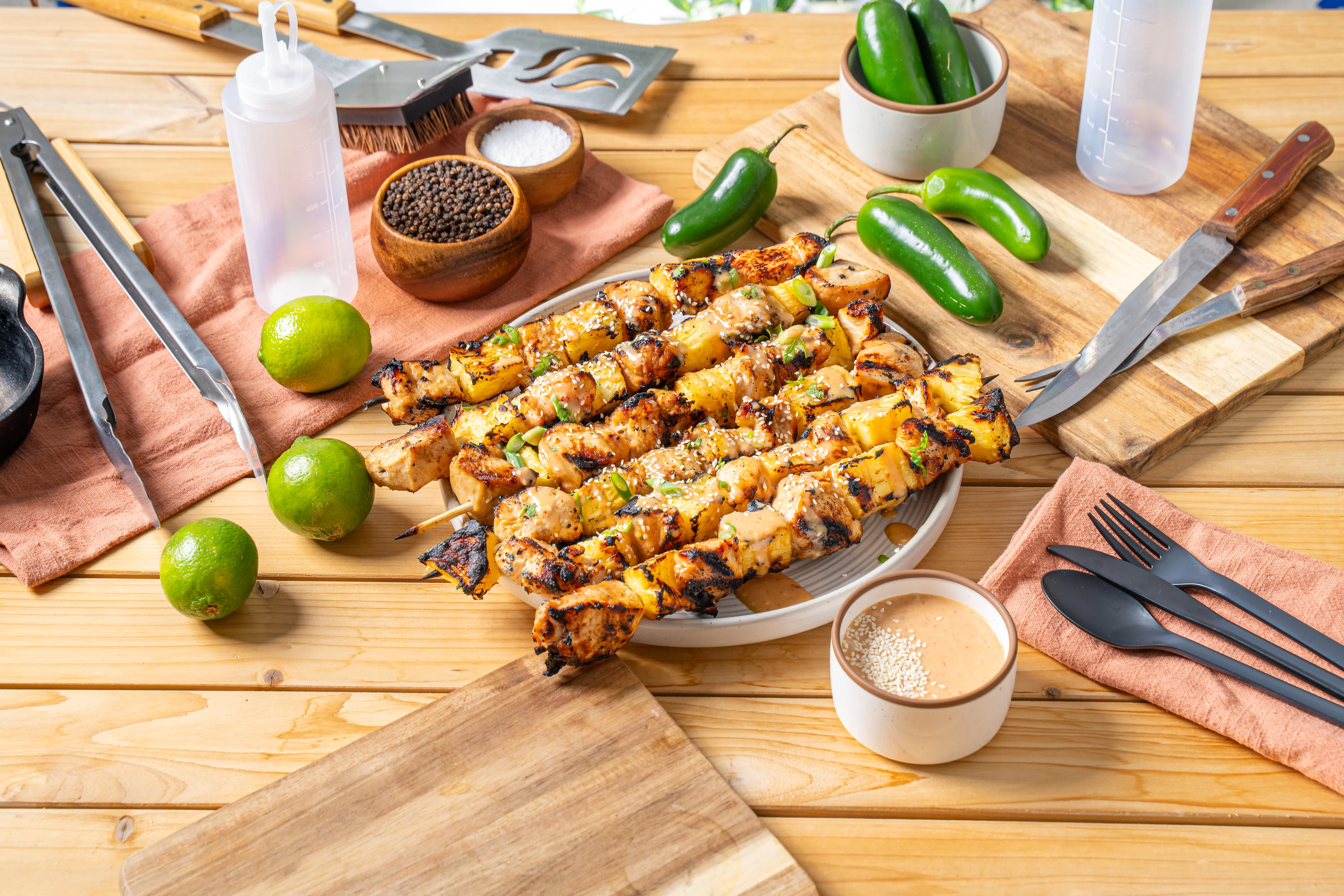 Spring Chicken Kabobs | Command Cooking