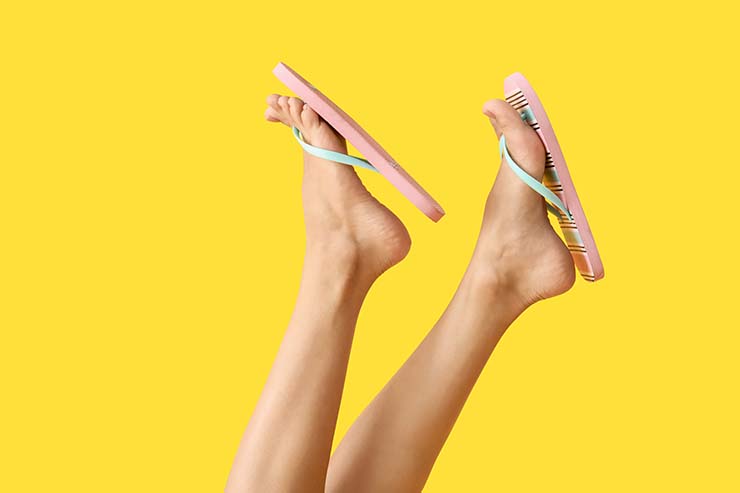  Why are sandals so indecisive? image