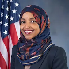 960px-Ilhan Omar, official portrait, 116th Congress (cropped) A