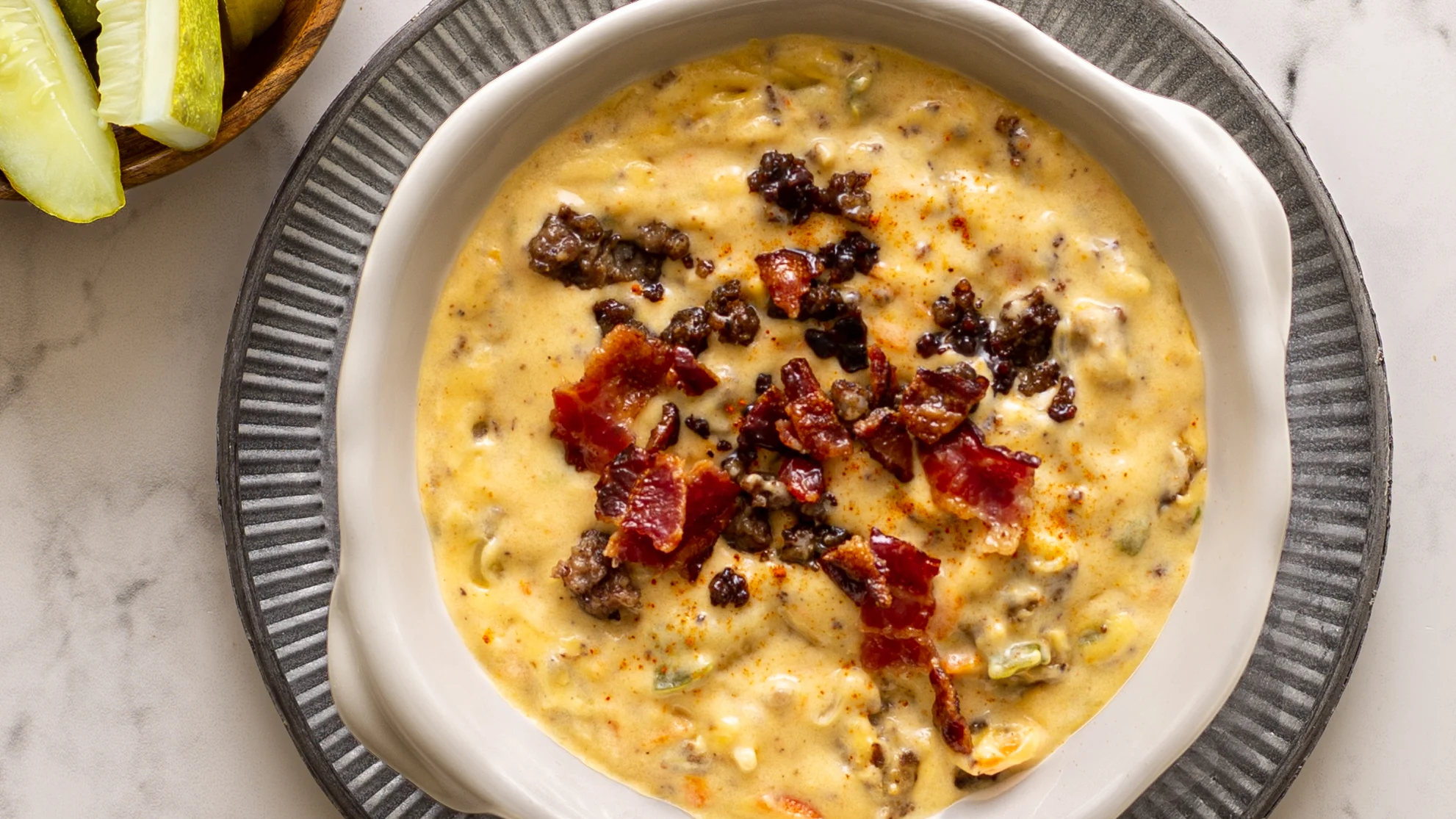 Spicy Cheeseburger Soup | Cooking Professionally