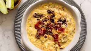 Spicy Cheeseburger Soup