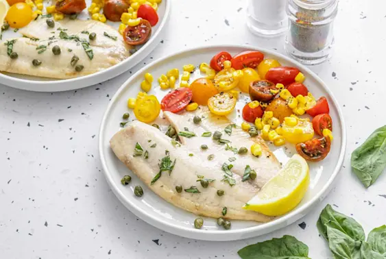 Grilled Tilapia Piccata image