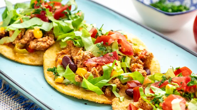 Healthier Mexican Tostadas 1