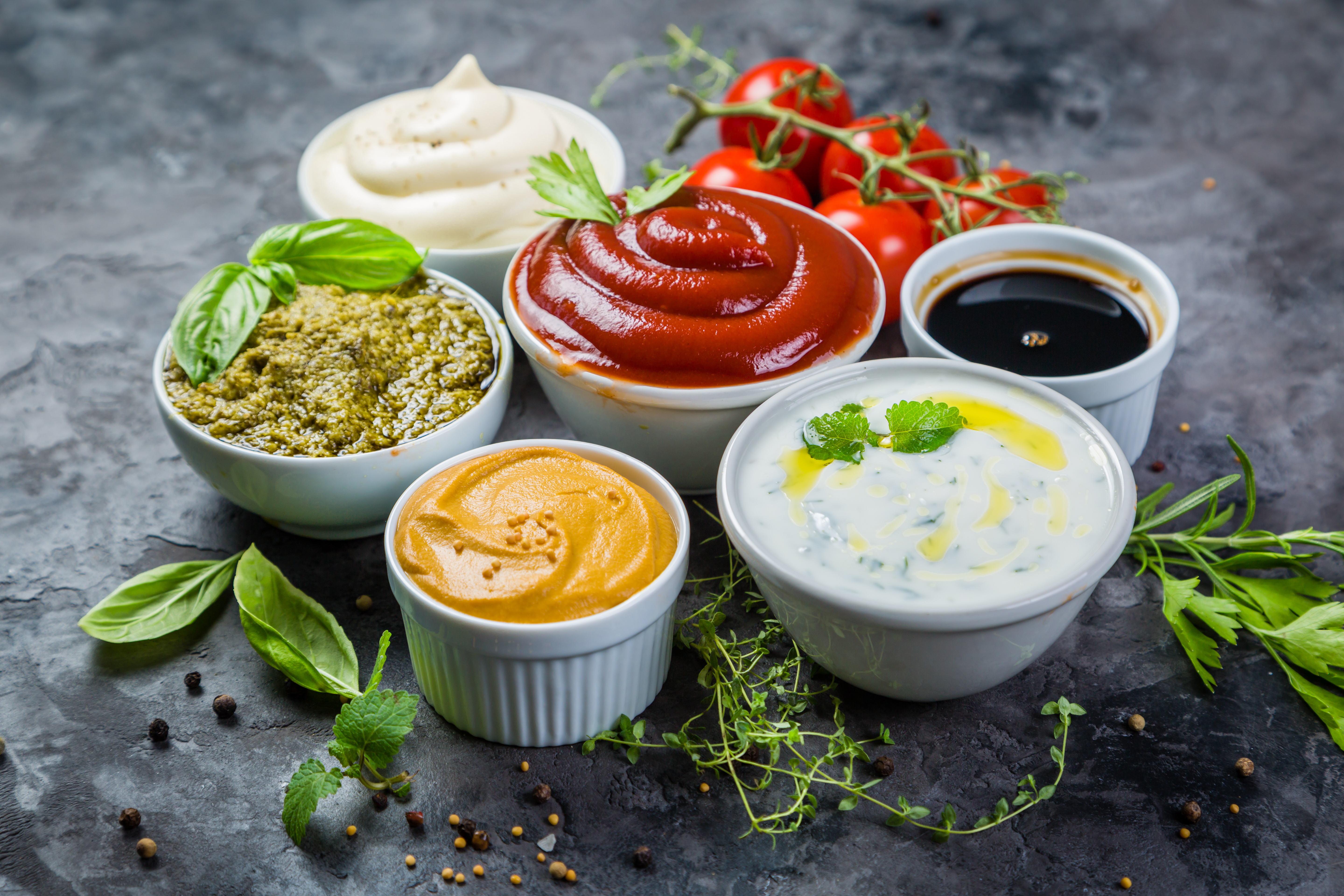 Which condiment adds the most kick? image