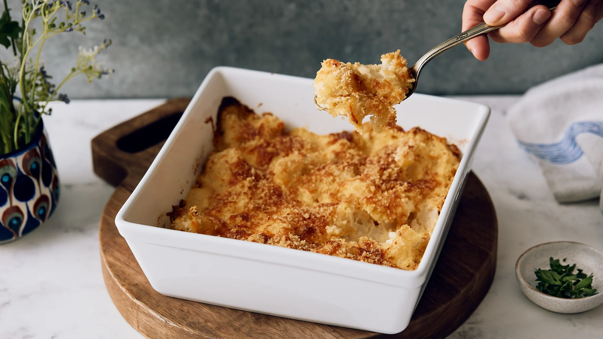Simple Cauliflower Casserole | Mama's Cooking