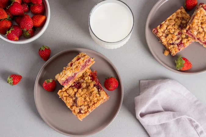 Strawberry Love Bars