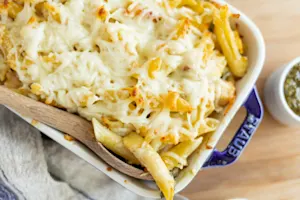 Crack Chicken Alfredo Bake