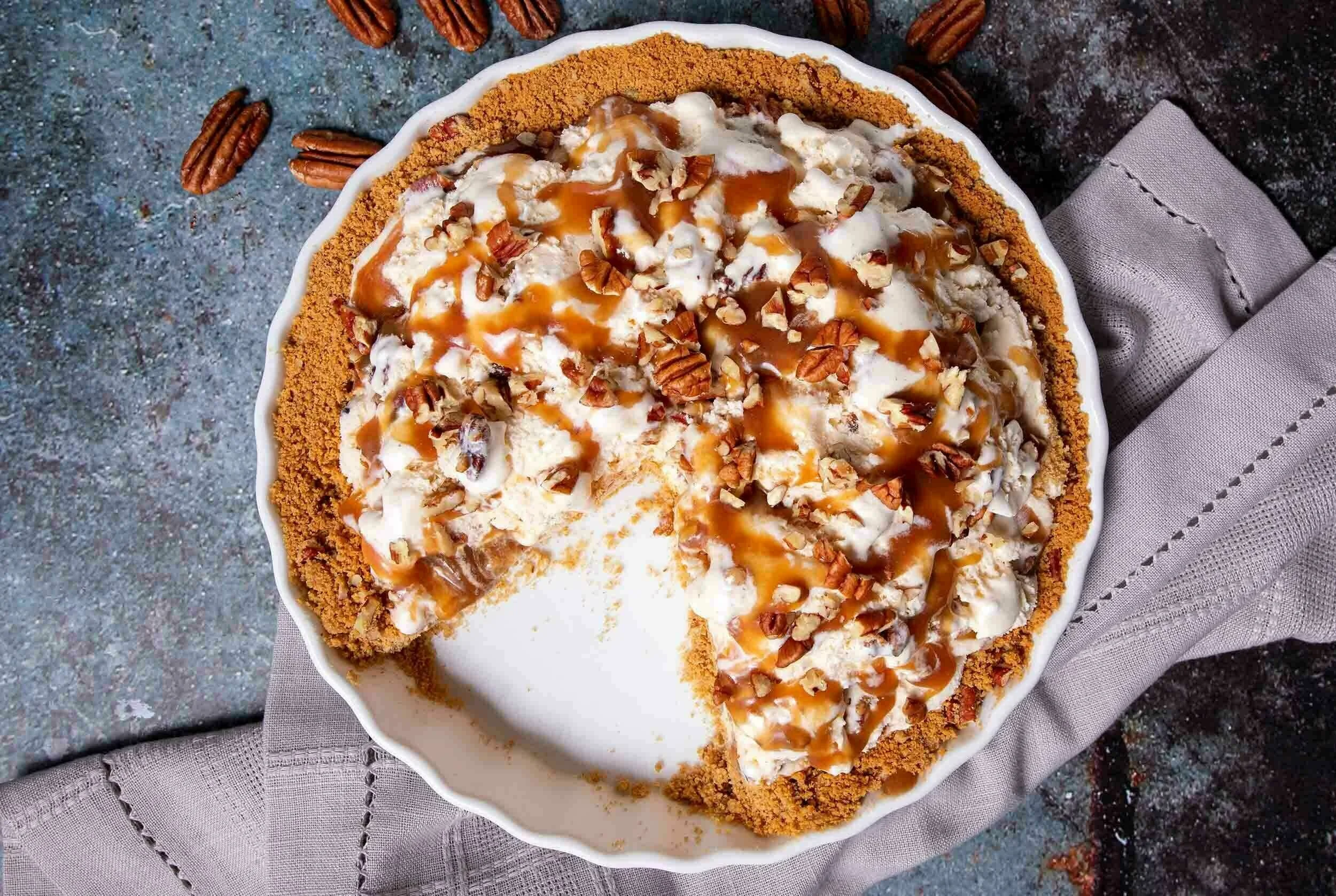 Butter Pecan Ice Cream Pie | Recipe Saver