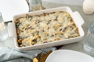 Portobello Penne Casserole