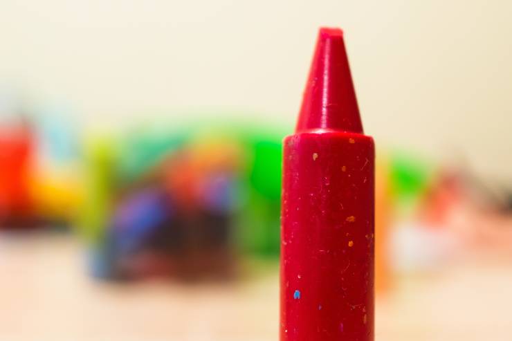  Why did the nurse always choose the red crayon? image