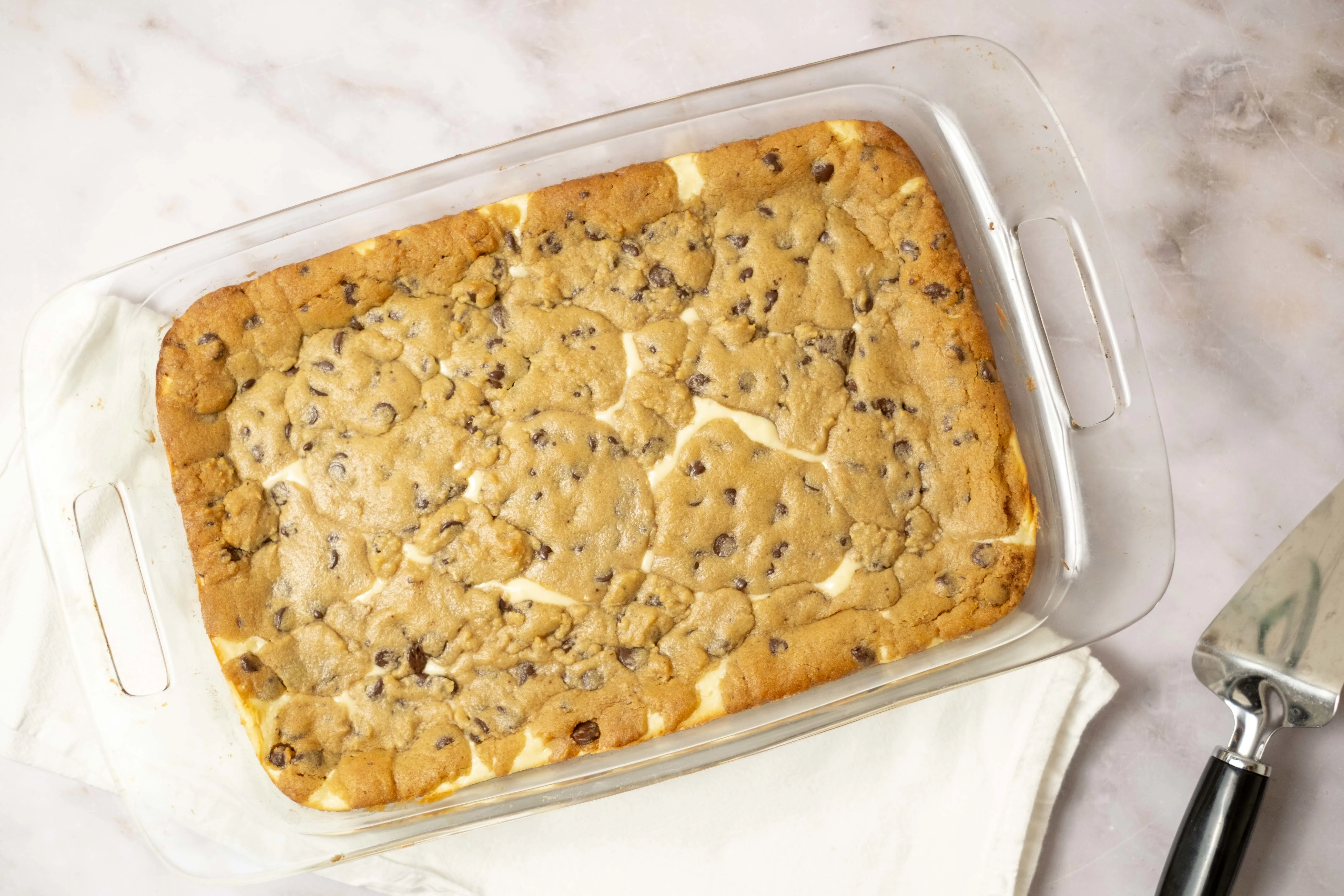 Cookie Dough Cheesecake Casserole | Lazy Cooking