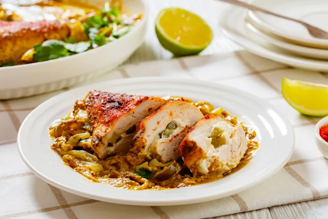 Cast-Iron Green Chile Chicken