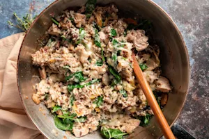 Autumn Chicken & Rice Casserole