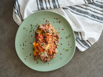 Easy Cheesy Ravioli Lasagna