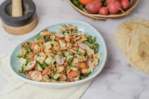 Greek Fattoush Salad