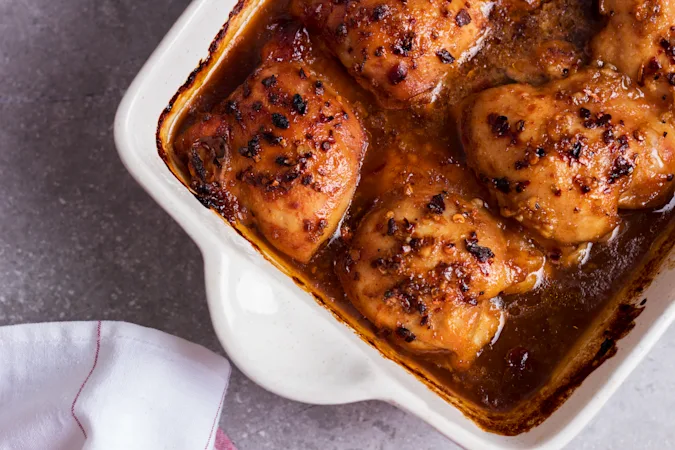 Oven Baked Chicken Thighs 1