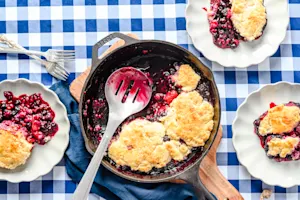 Fast Berry Cobbler-8