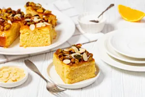 Authentic Greek Honey Cake