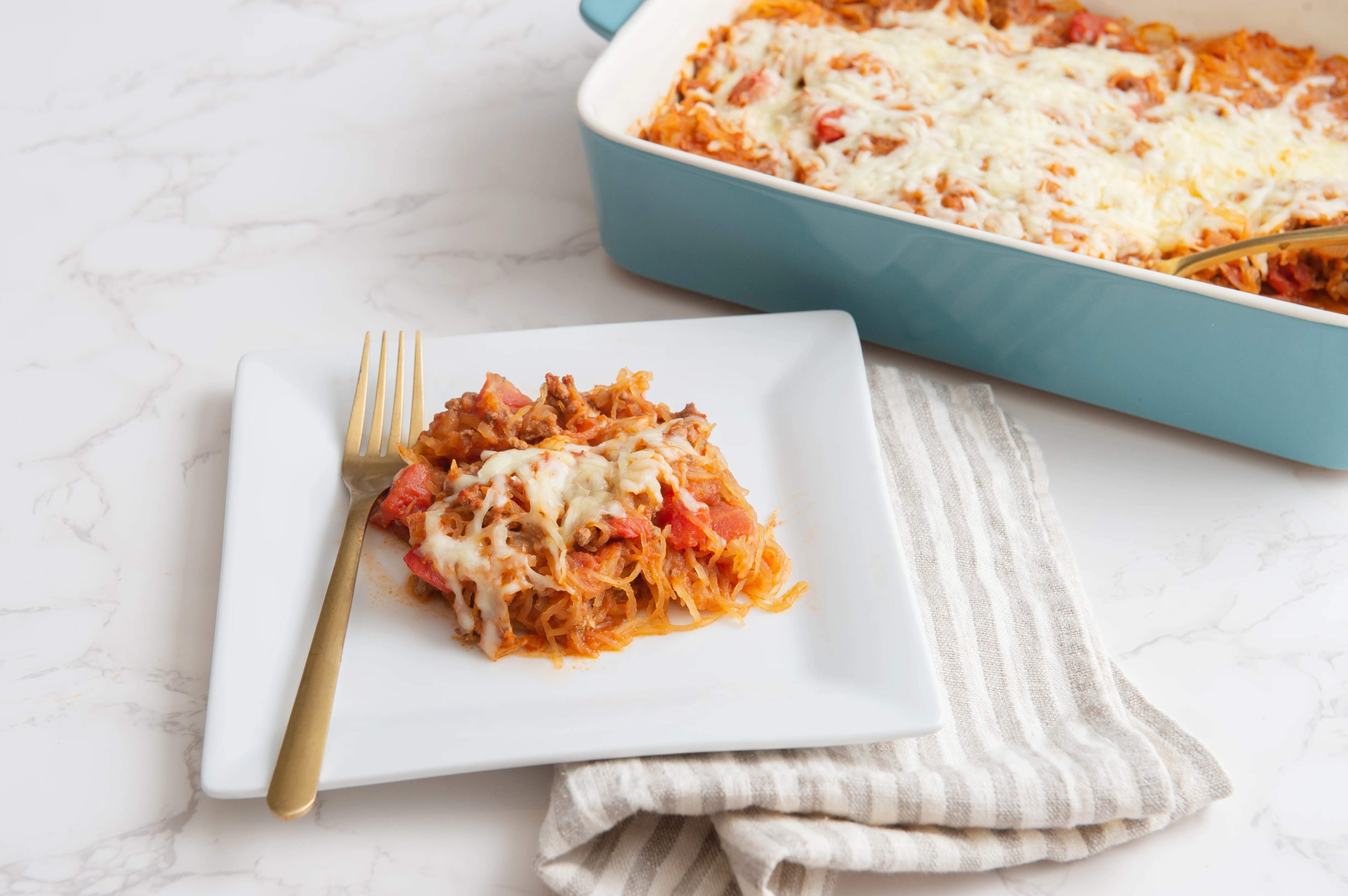 Cheesy Spaghetti Squash Casserole | Command Cooking