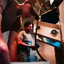 Hands-On Missile Maintenance- Airmen Train Inside Simulated Launch Tube (9175917)