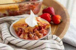 Strawberry Flip Cake