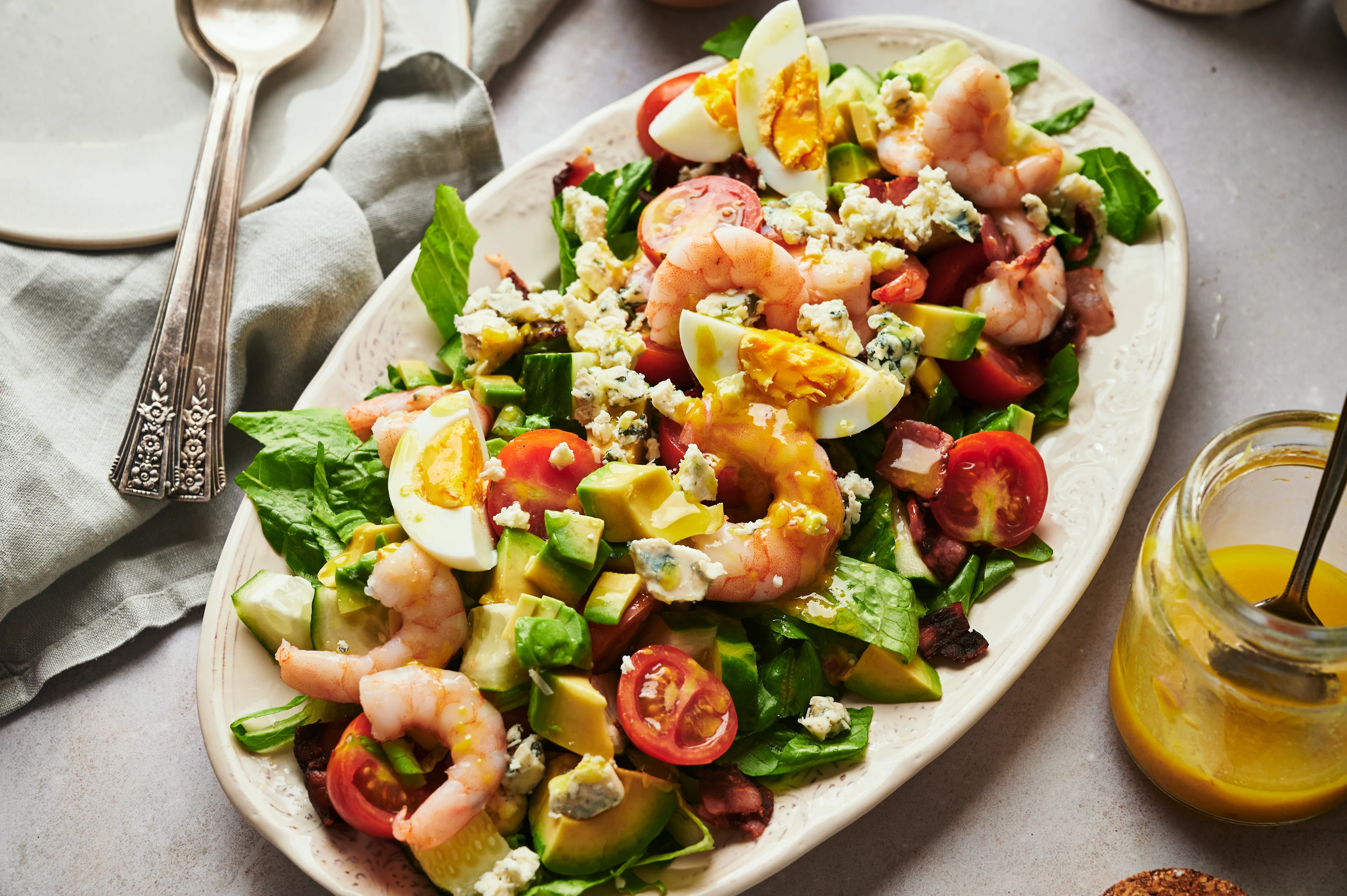 Shrimp Cobb Salad | Cooking Professionally
