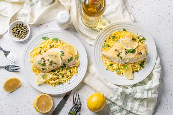 One-Pot Chicken Piccata-5