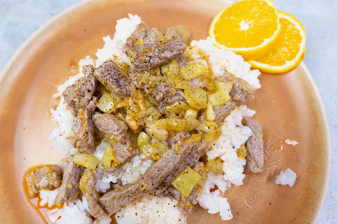 Spicy Orange Beef