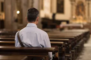 Where do people who pass gas in church sit? image