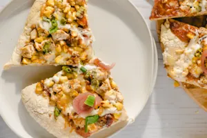 Summer Grilled Chicken Pizza-6