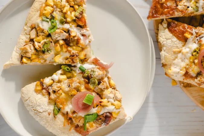 Summer Grilled Chicken Pizza-6