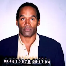Mug shot of O.J. Simpson