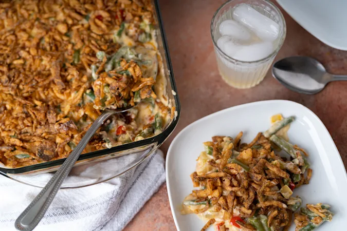 Cajun Green Bean Casserole
