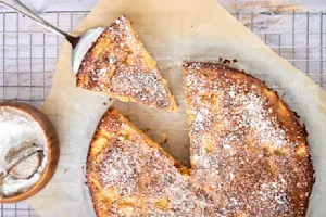 Famous French Apple Cake