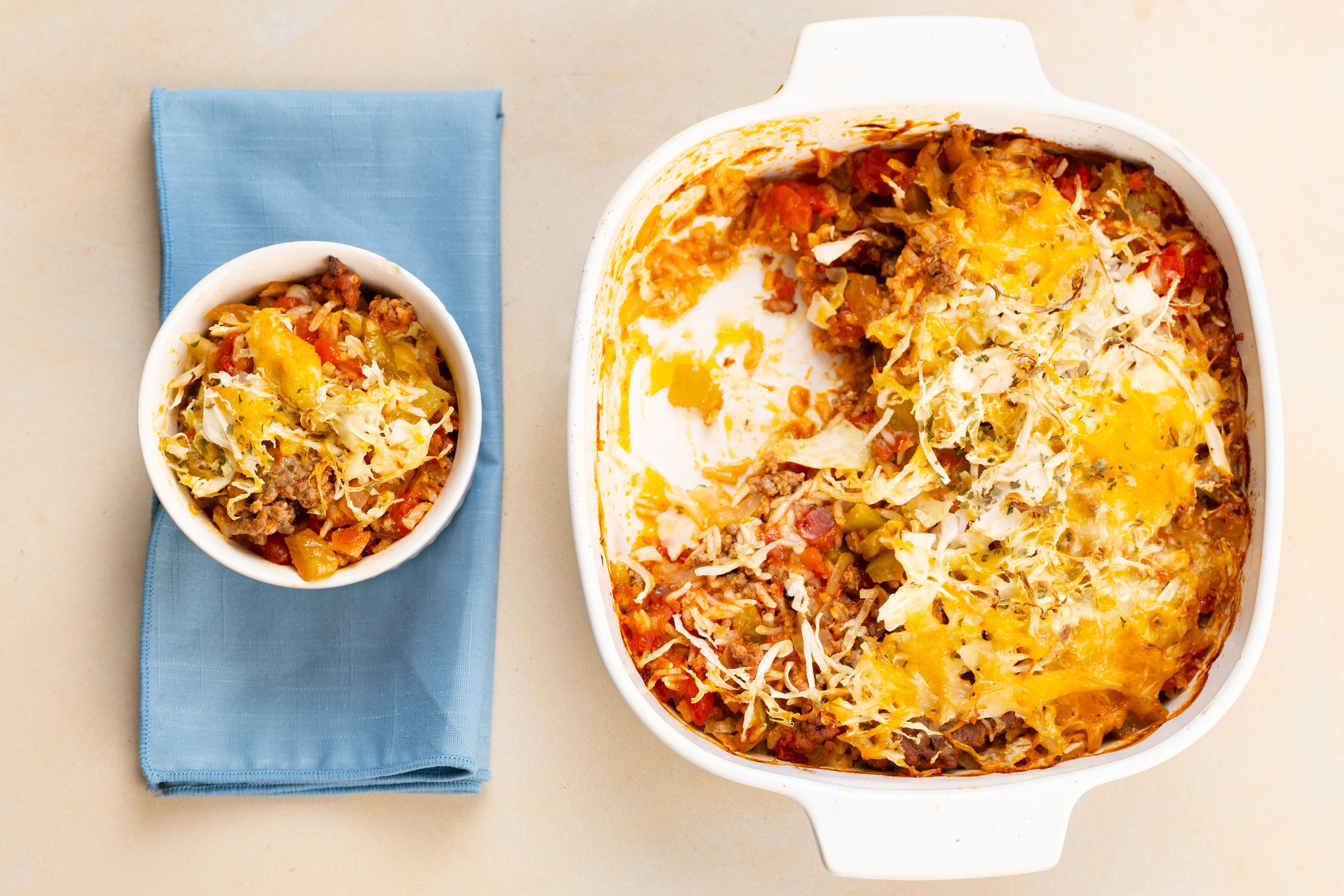 Louisiana Cabbage Bake | Lazy Cooking