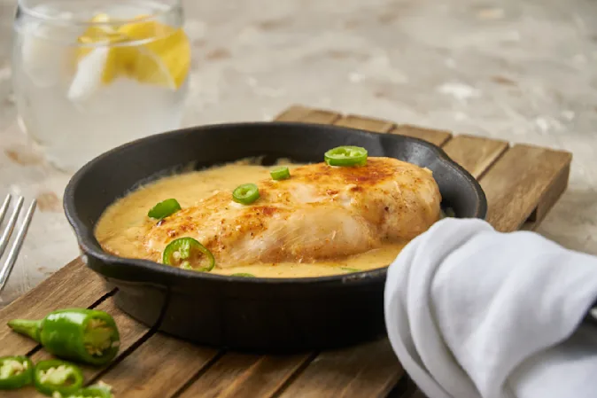 Cheesy Kickin' Chicken 1